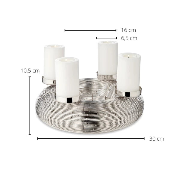 Adventskranz Verona Ø 30 cm - Edzard