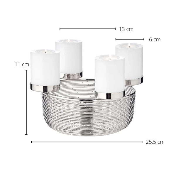 Adventskranz Rio Ø 26 cm - Edzard