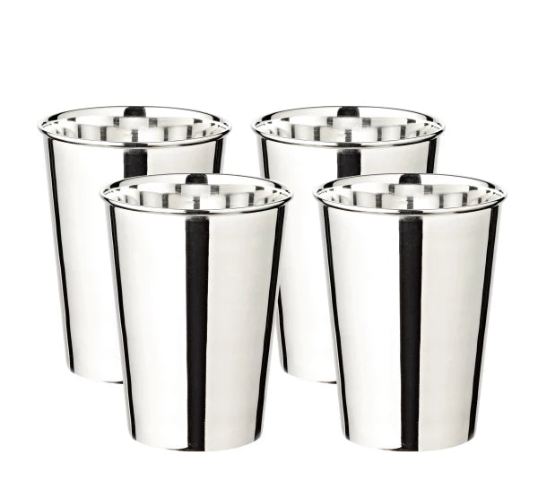 Becher Mido glatt 4er Set H 10 cm - Edzard