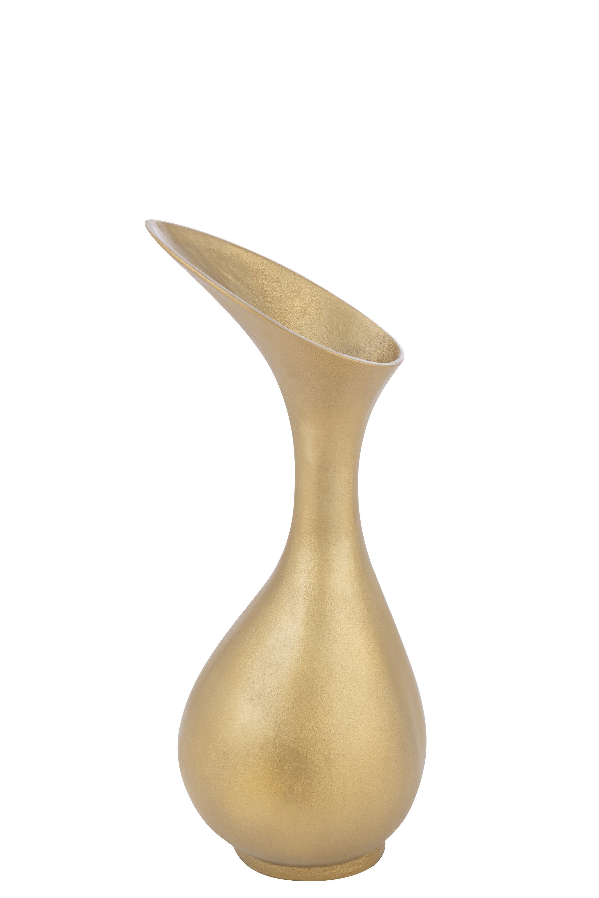 Vase Aluminium Gold Medium