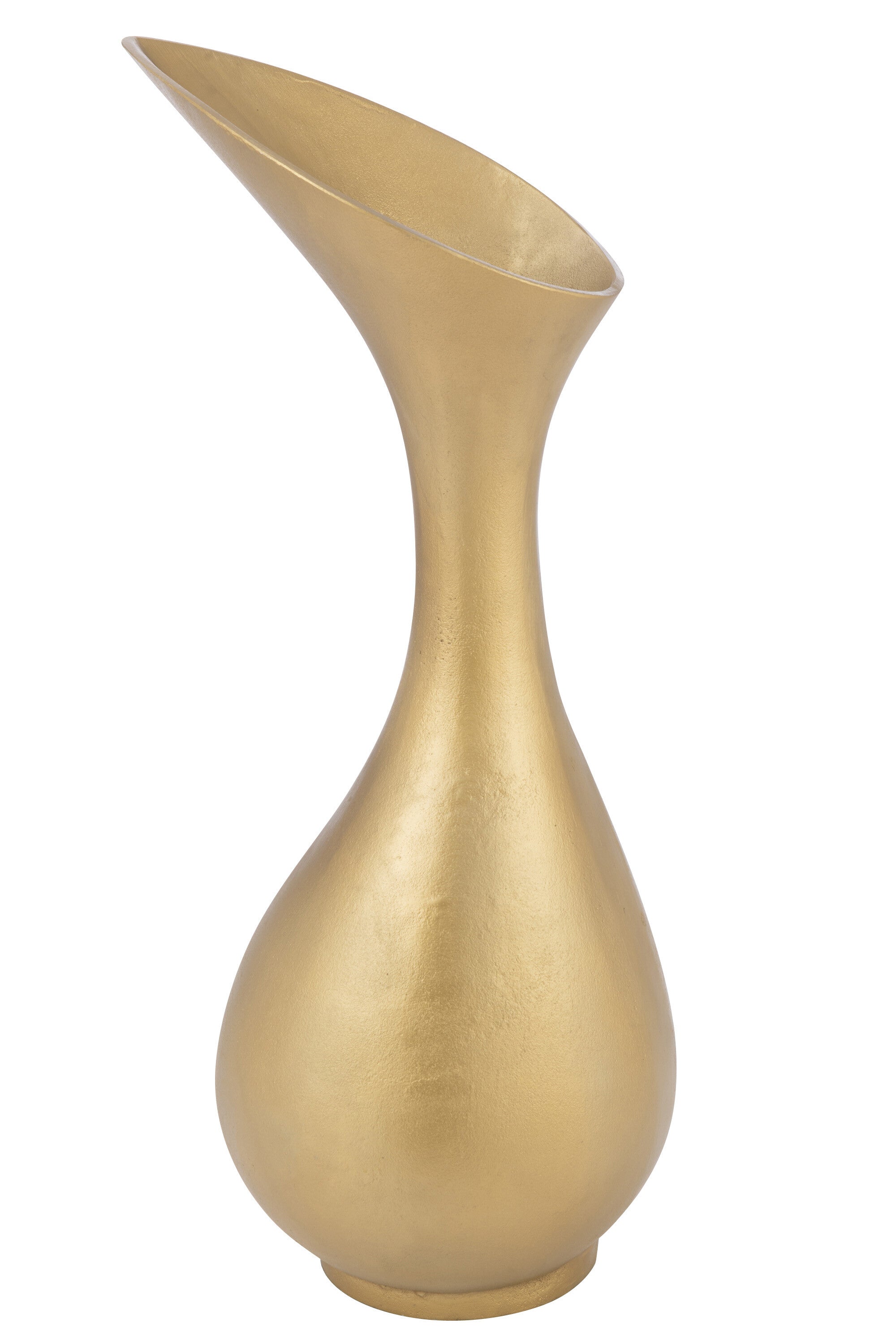 Vase Aluminium Gold Large