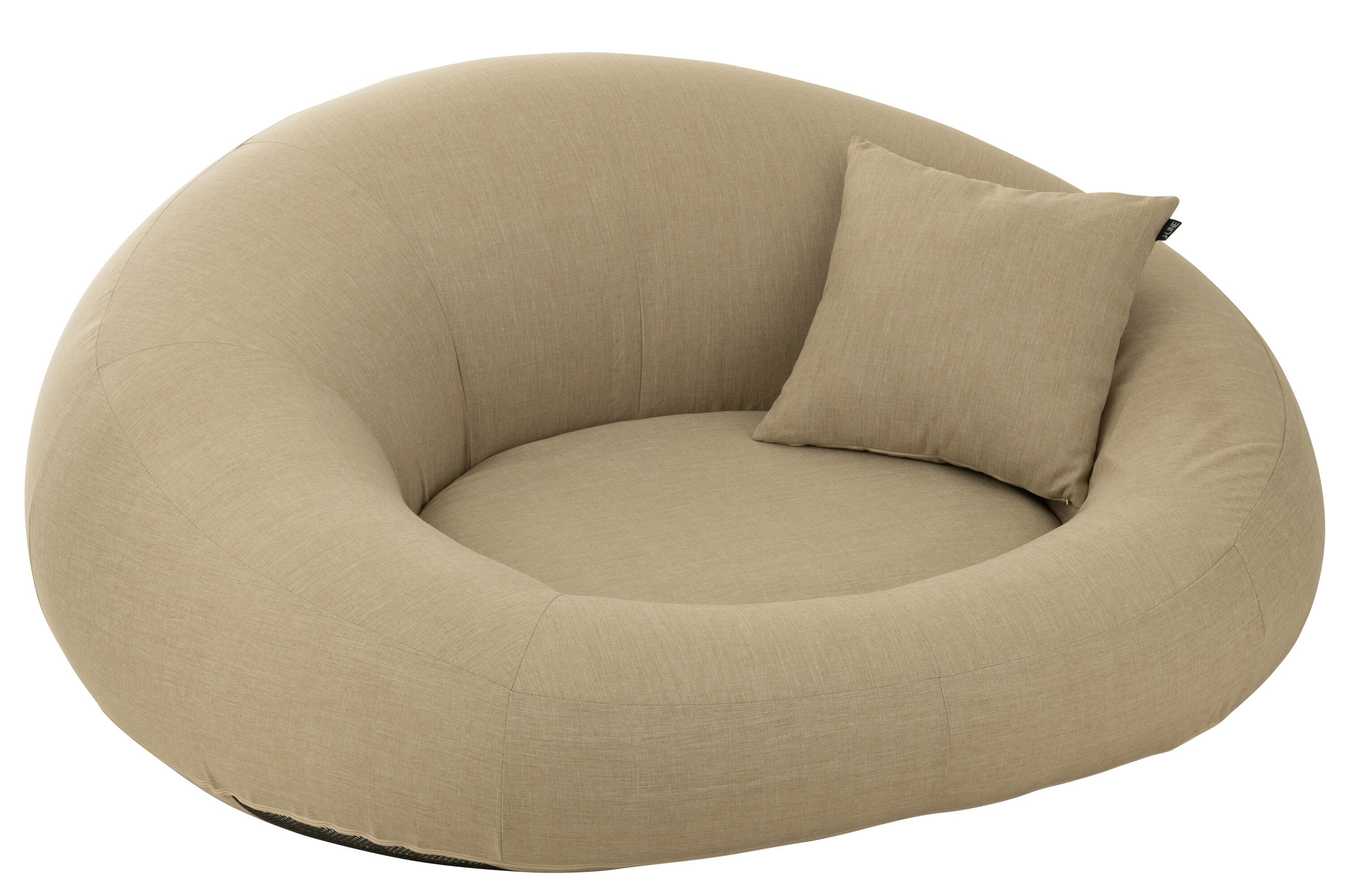 MATRATZE/GARTENSESSEL DONUT POLYPROPYLEN BEIGE