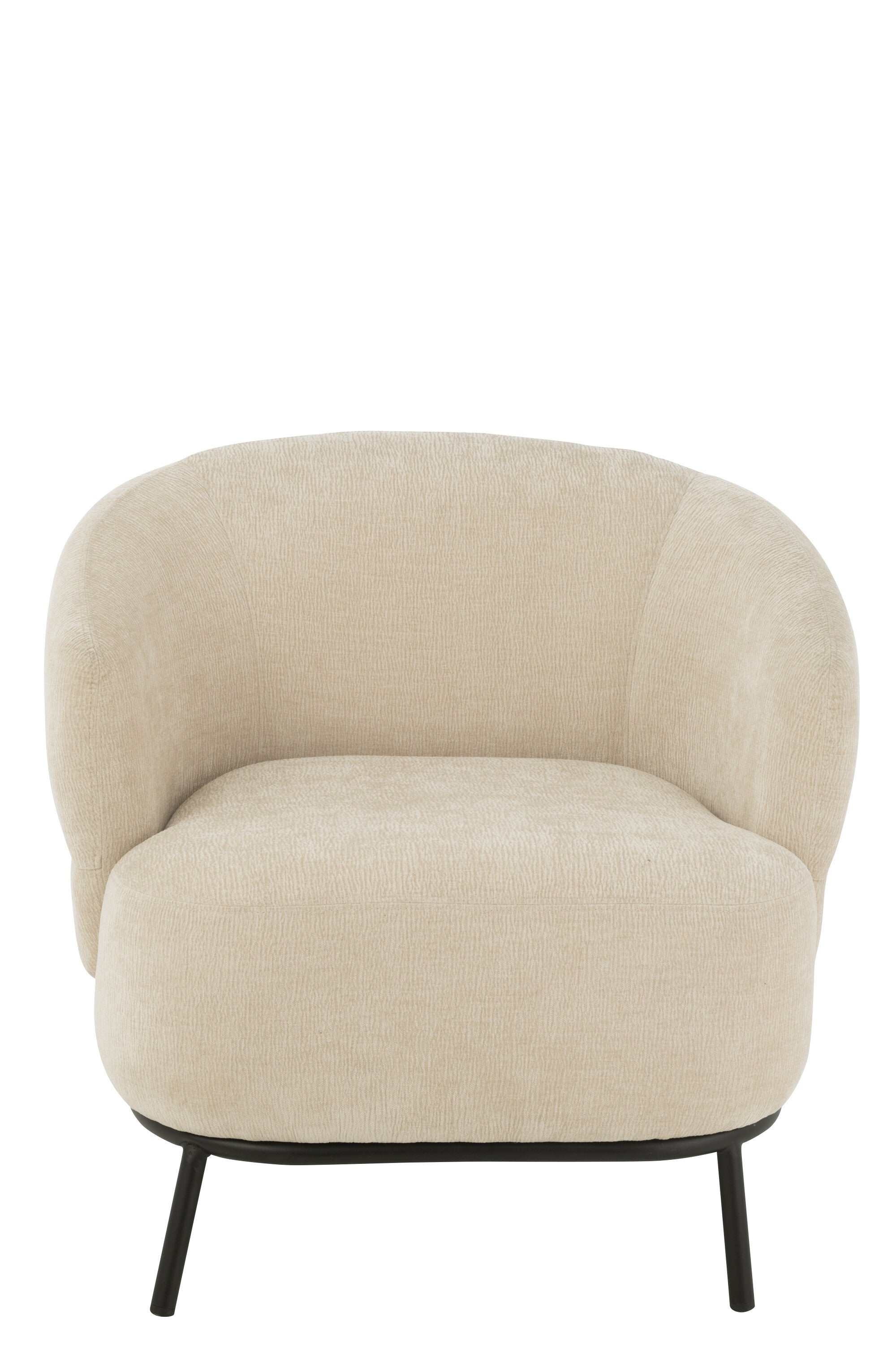 Loungesessel Mars Pappelholz/Schaum Beige