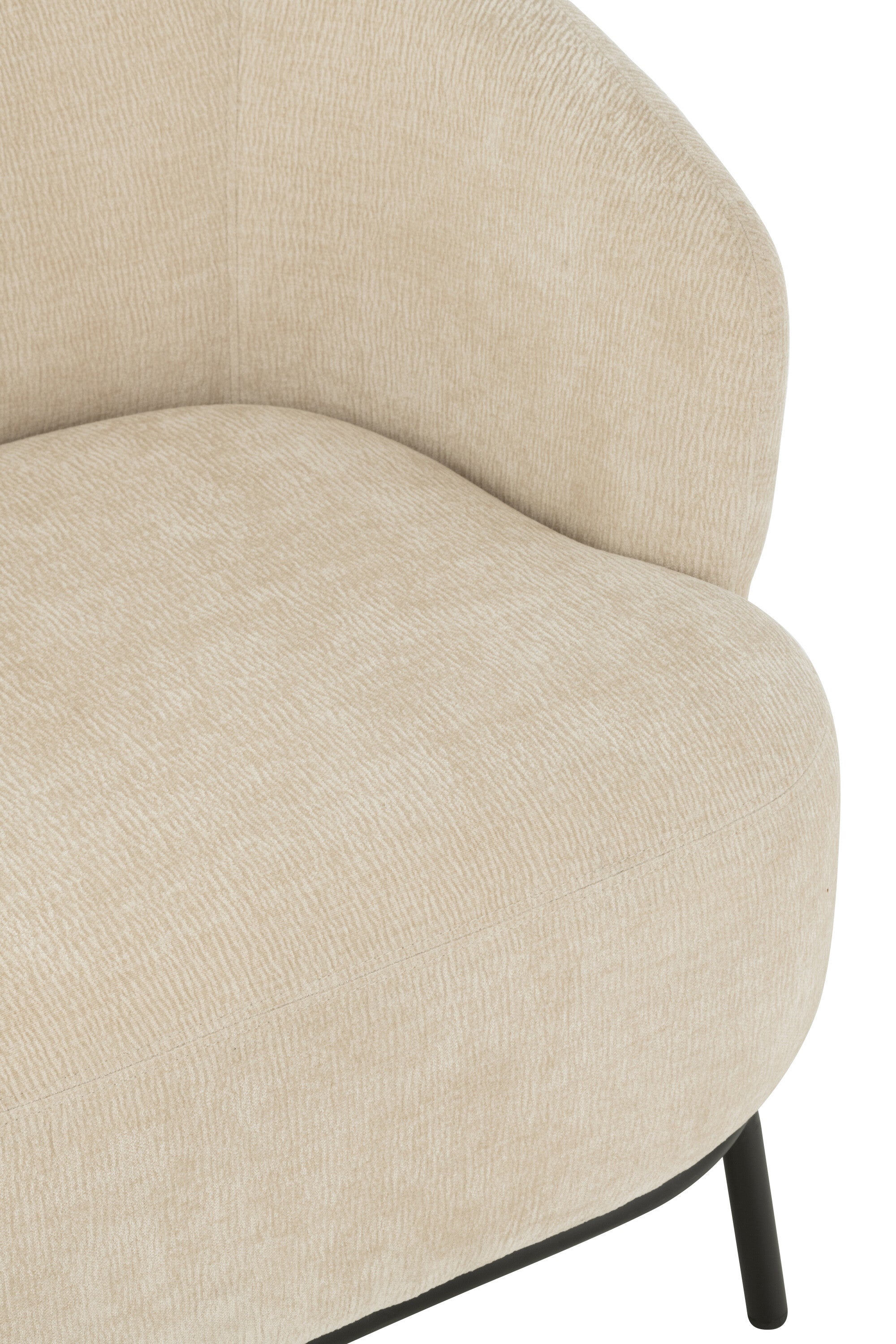 Loungesessel Mars Pappelholz/Schaum Beige