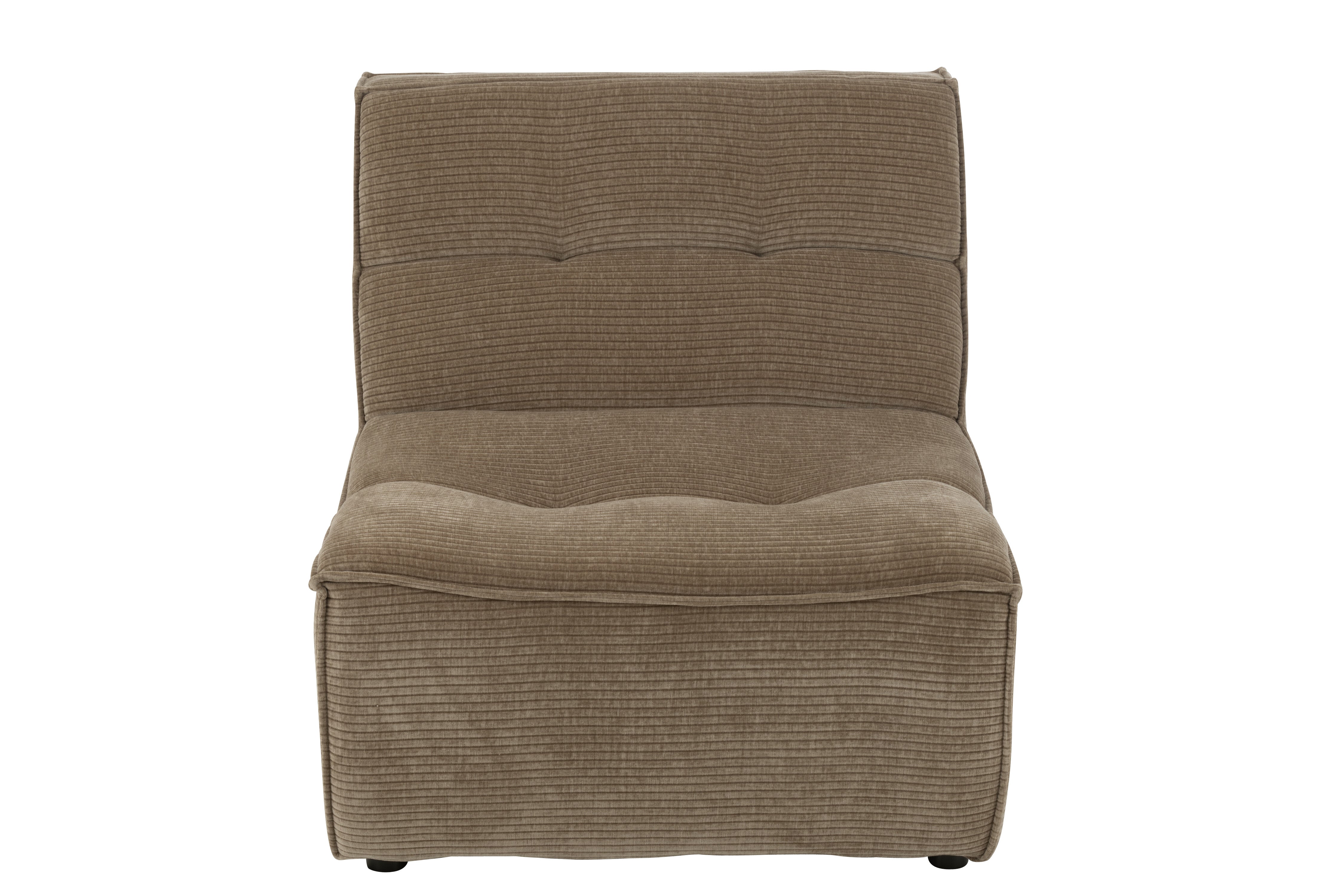 Sofa Grid Pappelholz/Schaum Dunkel Taupe