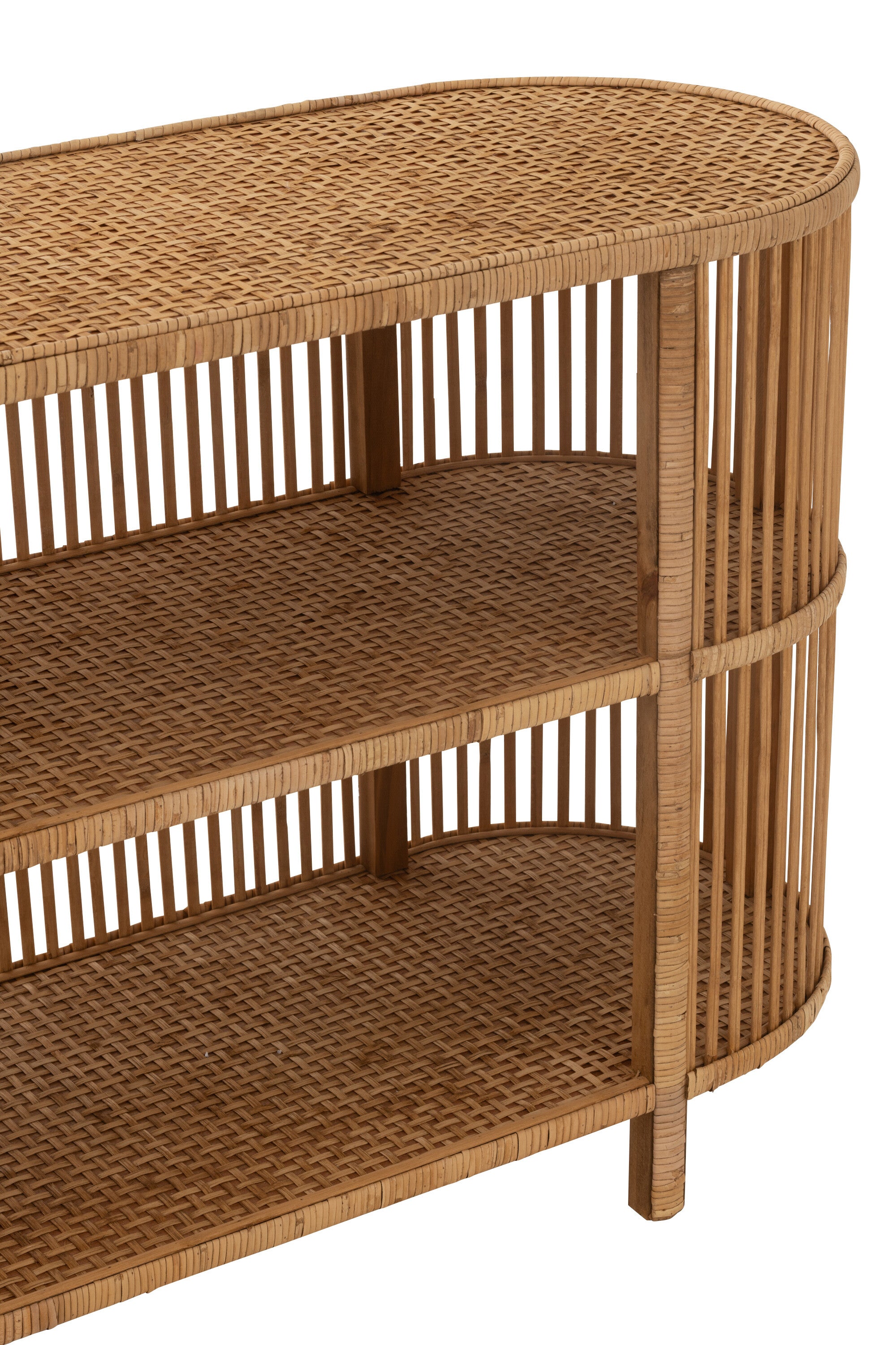 Offenes Sideboard Exo Bambus/Rattan Natur