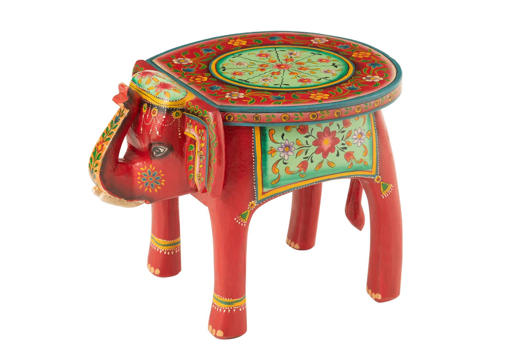 Hocker Elefant Mumbai Mango Holz Mix