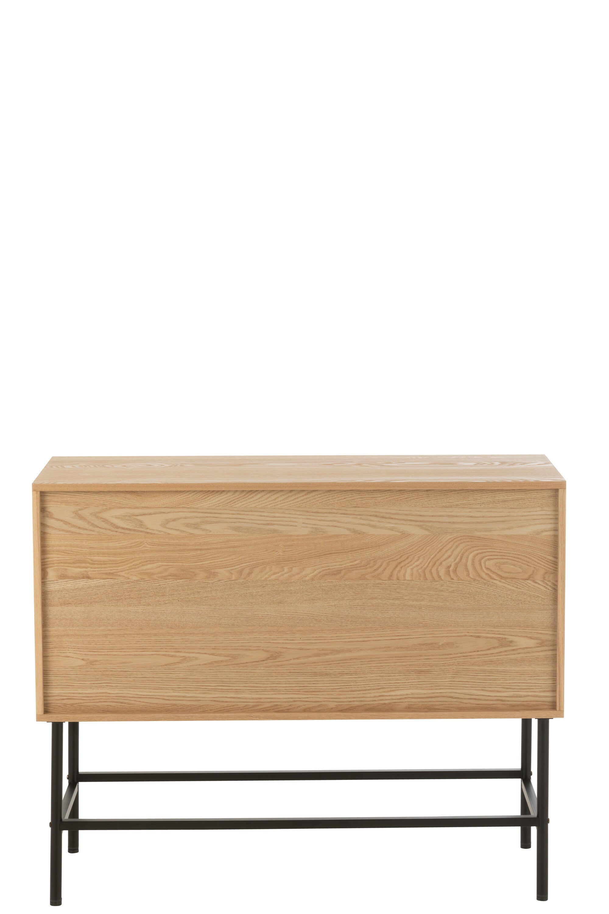 Sideboard  Lio Mdf/Metall Natur/Schwarz Small