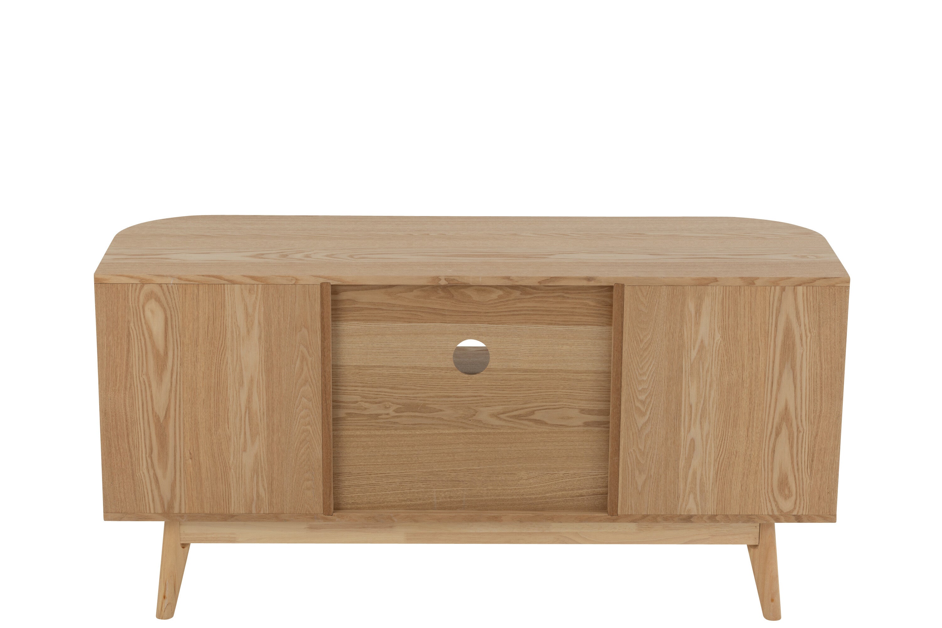 Sideboard Round Mdf/Kiefernholz Natur