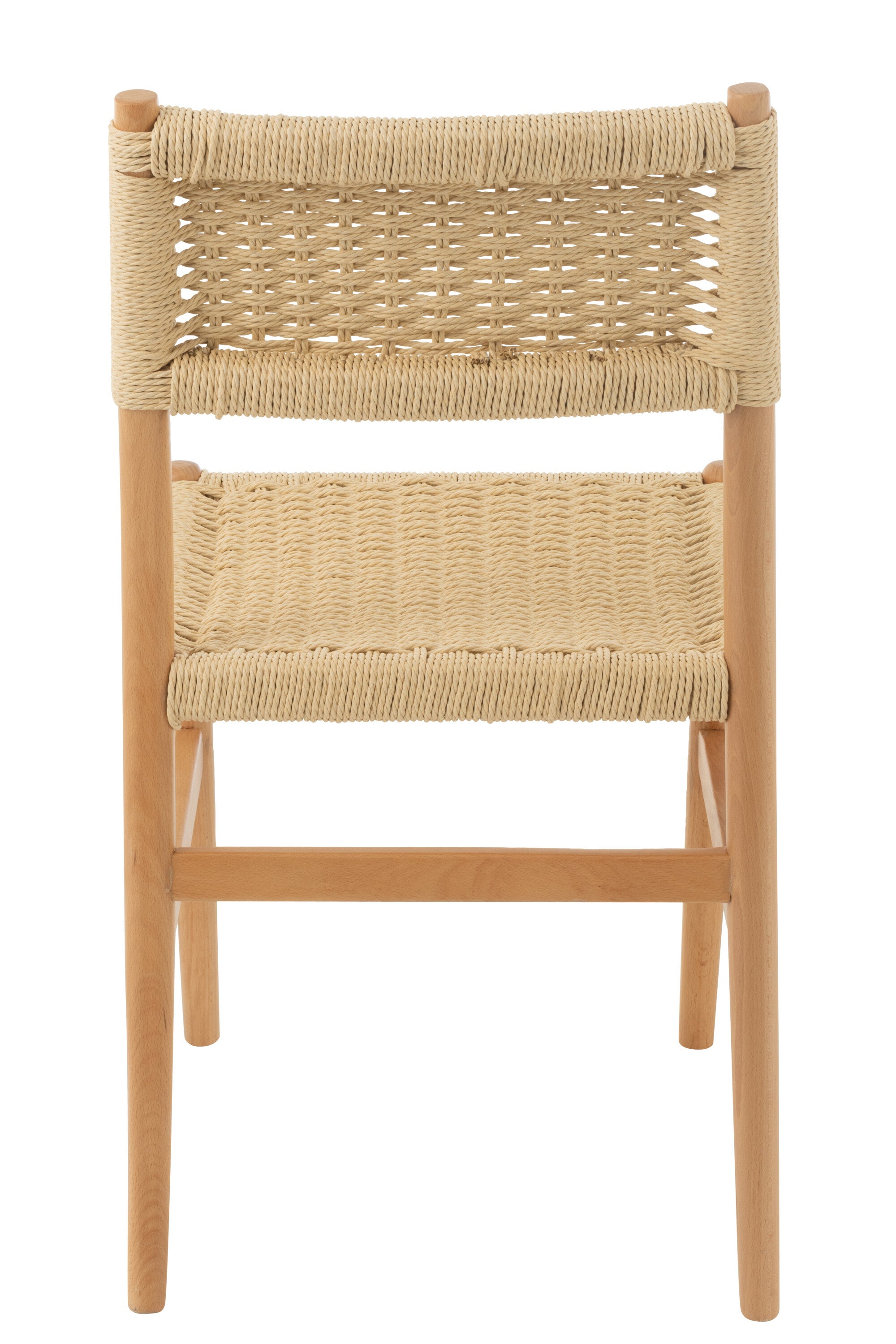 Stuhl Lap 2er Set Buchenholz/Seil Natur