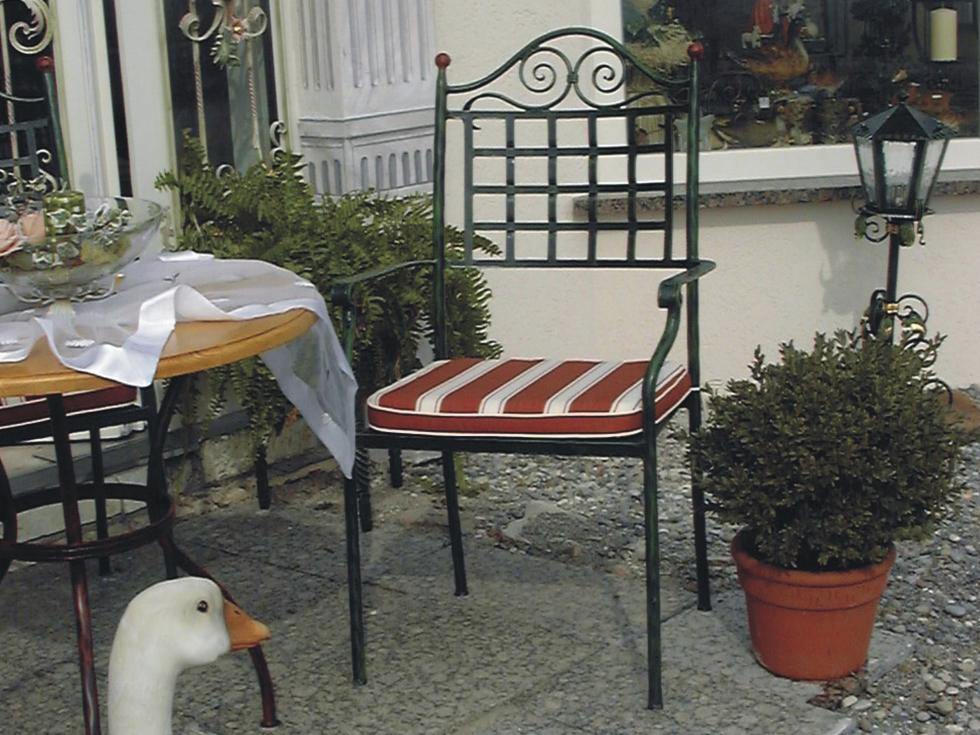 Gartenstuhl aus Metall „Romantica“ - 1a-zuhause.de