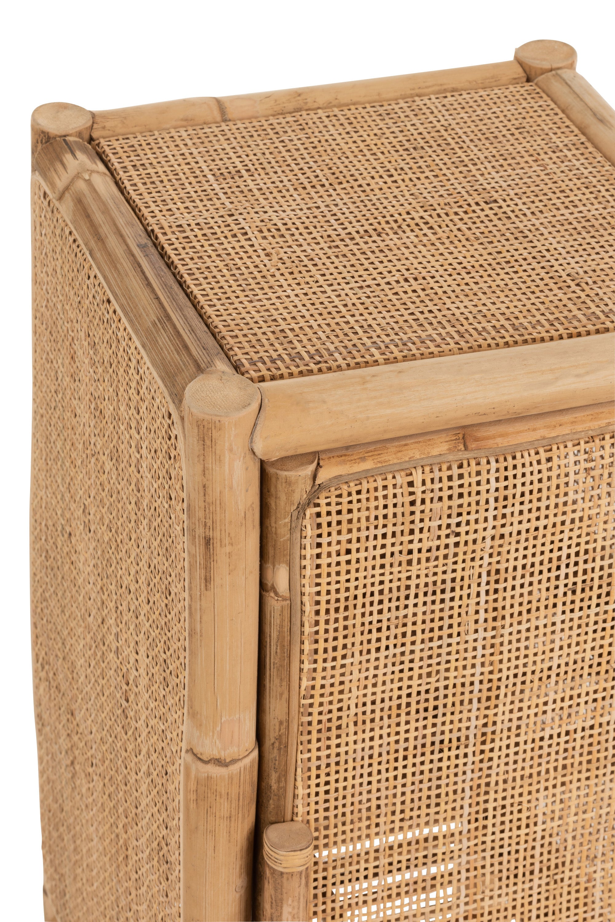 NACHTTISCH OZARA KLEIN RATTAN NATUR (35x35x85cm)