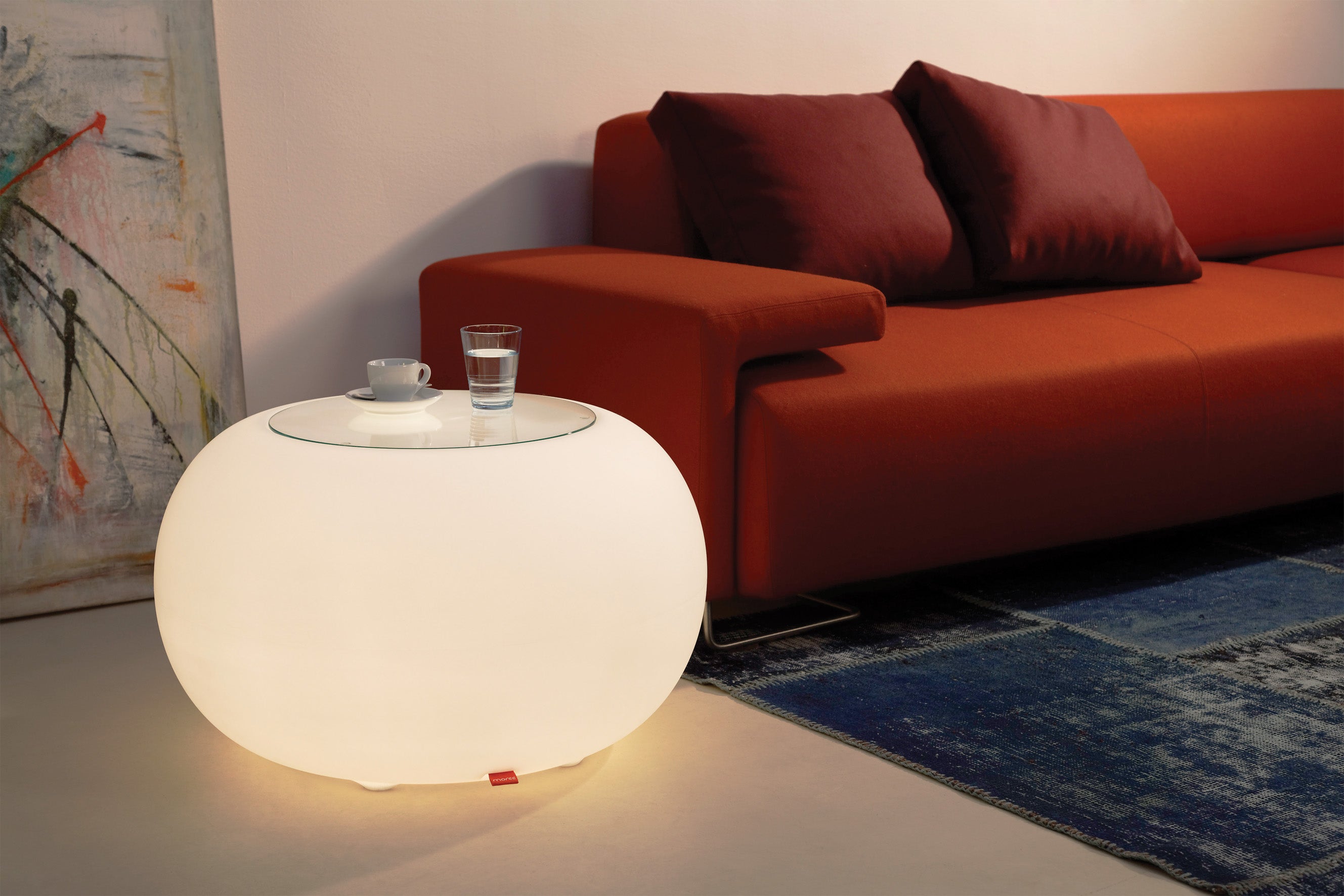 Bubble INDOOR LED beleuchteter Tisch