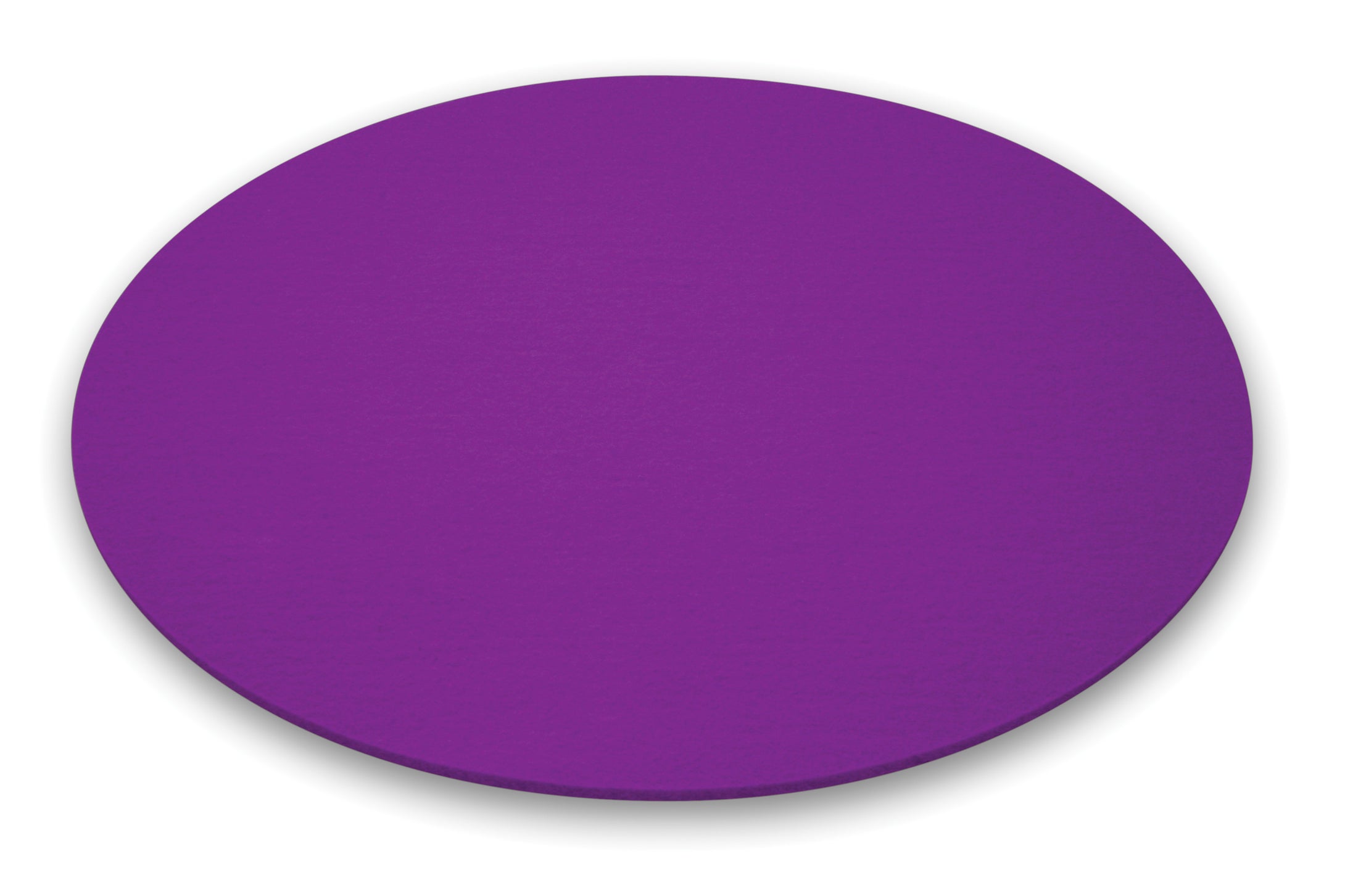 Runde Filzauflage für den Leuchttisch BUBBLE von Moree in violett; Ø 40cm.