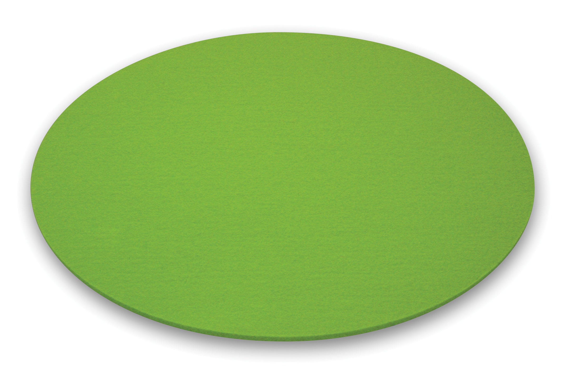 Runde Filzauflage für den Leuchttisch BUBBLE von Moree in grün; Ø 40cm.