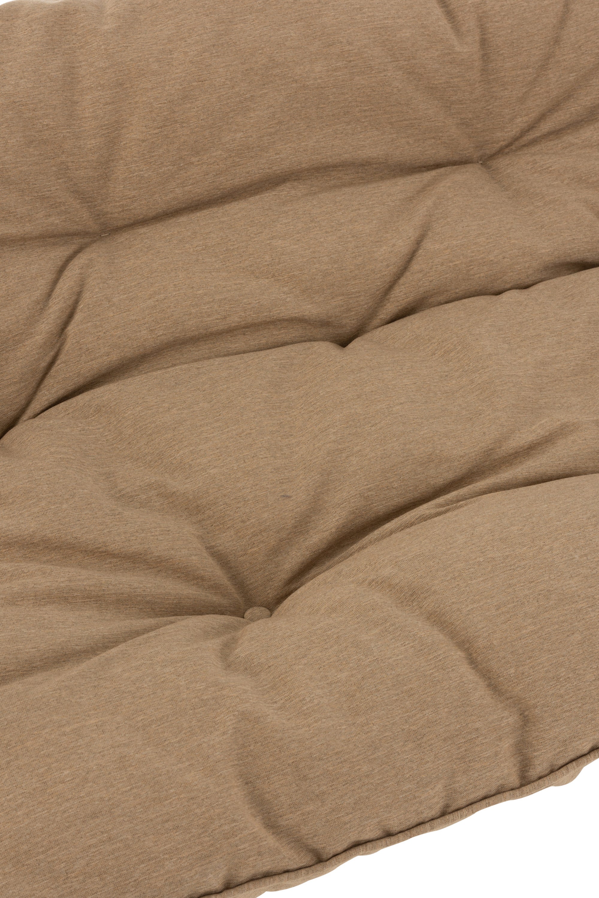 Sehr schickes Sofa für 2 Personen, Material: Eisen, Polyester, Baumwolle, beige/dunkelbraun