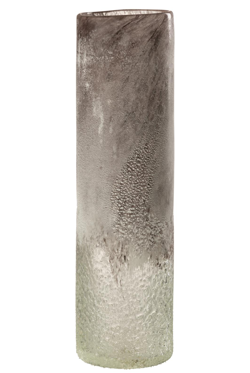 VASE SCAVO GLAS GRAU LARGE