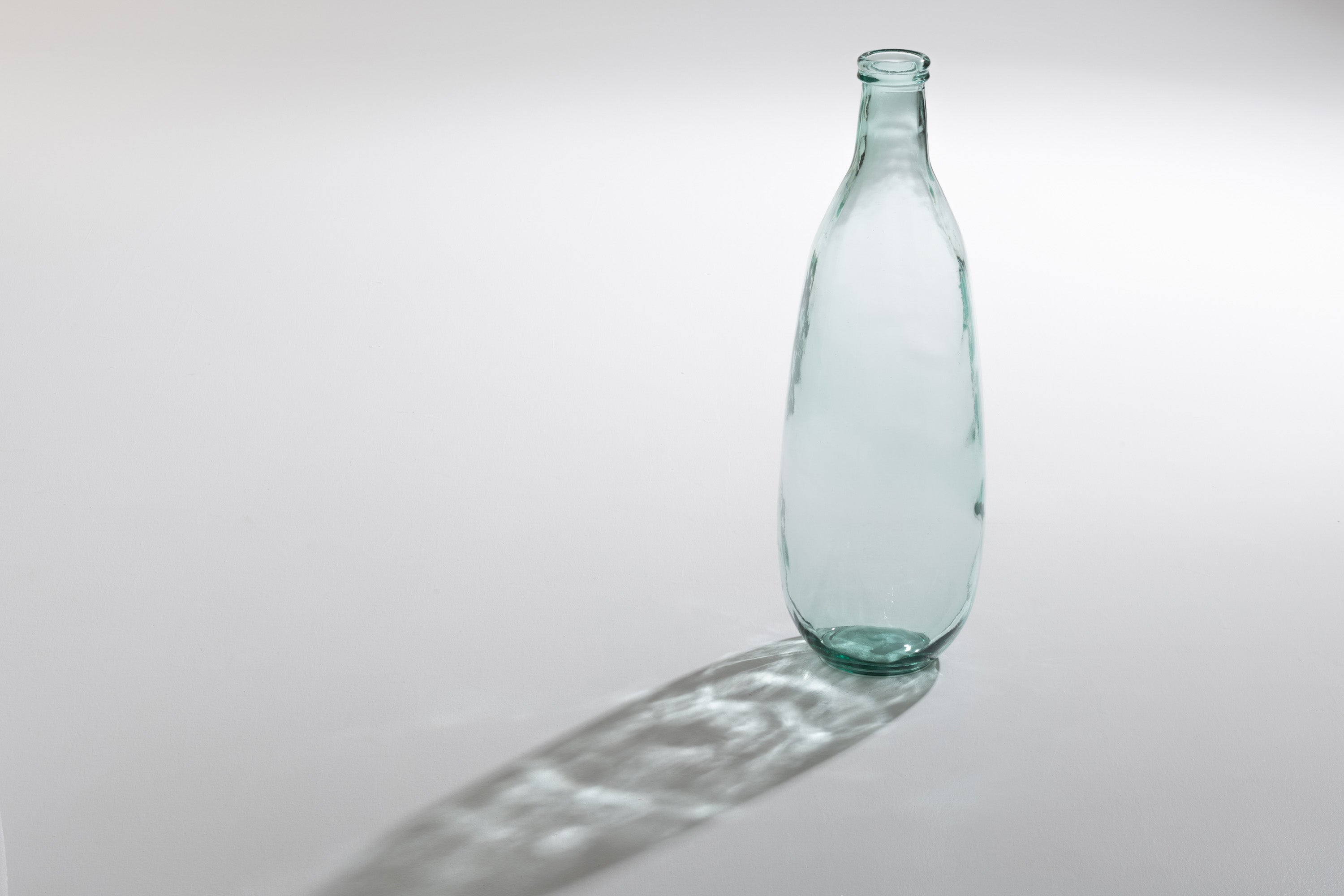 VASE FLASCHE GLAS TRANSPARENT