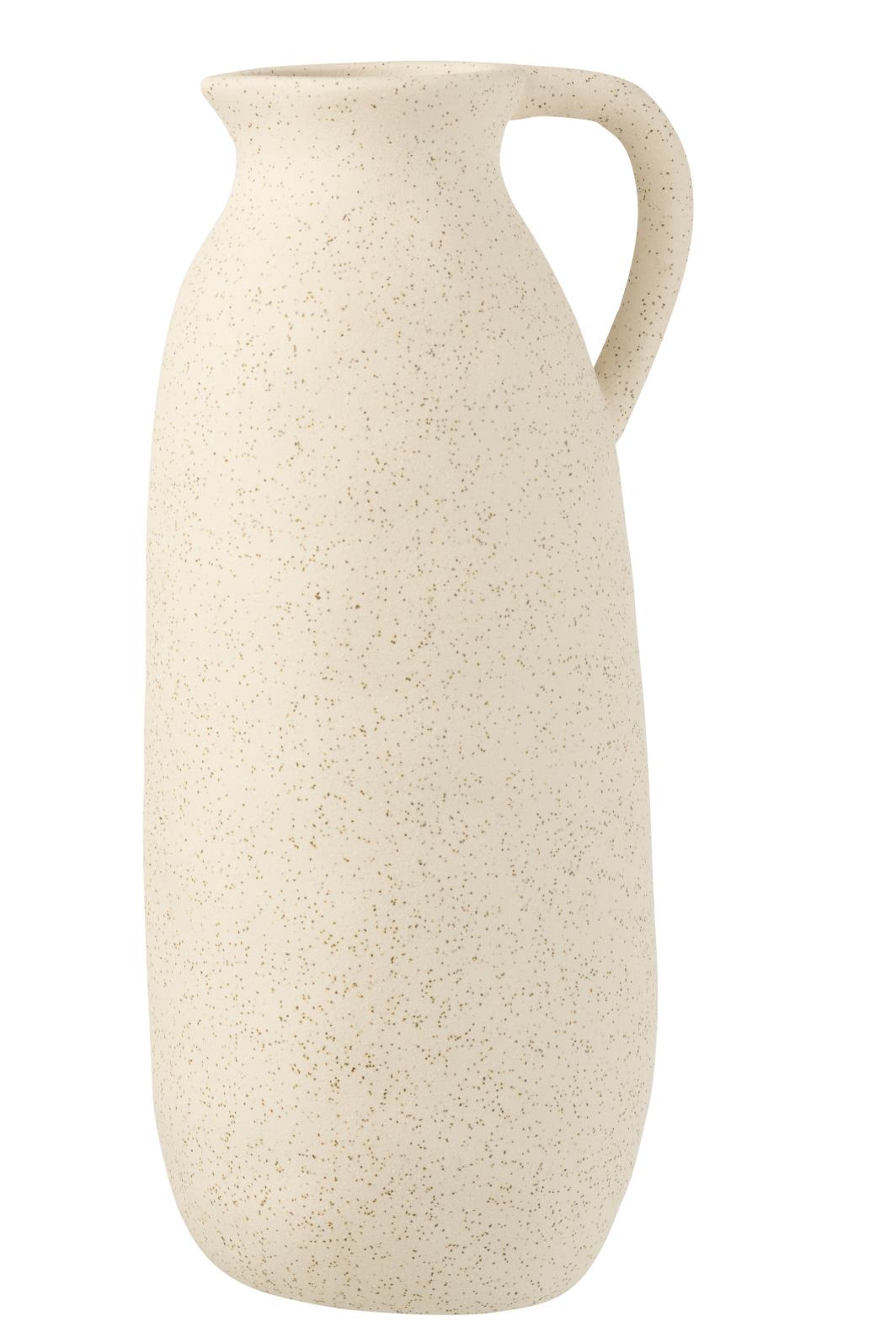 VASE KRUG KERAMIK BEIGE LARGE