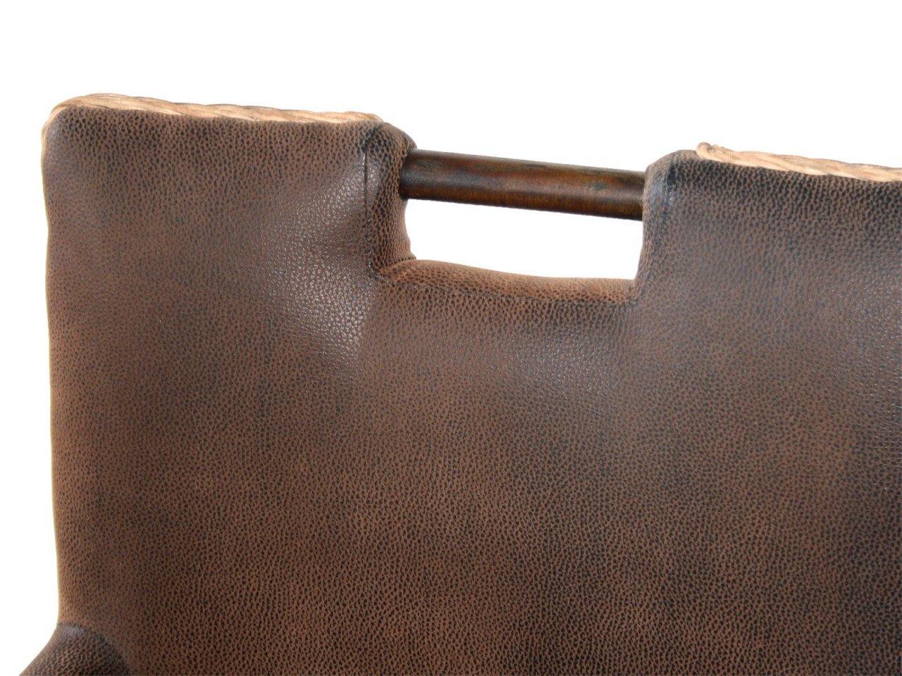 4-er Set Esszimmer Stühle Rattan Armlehner Sessel Bilbao vollgepolstert Polster prairie brown - 1a-zuhause.de