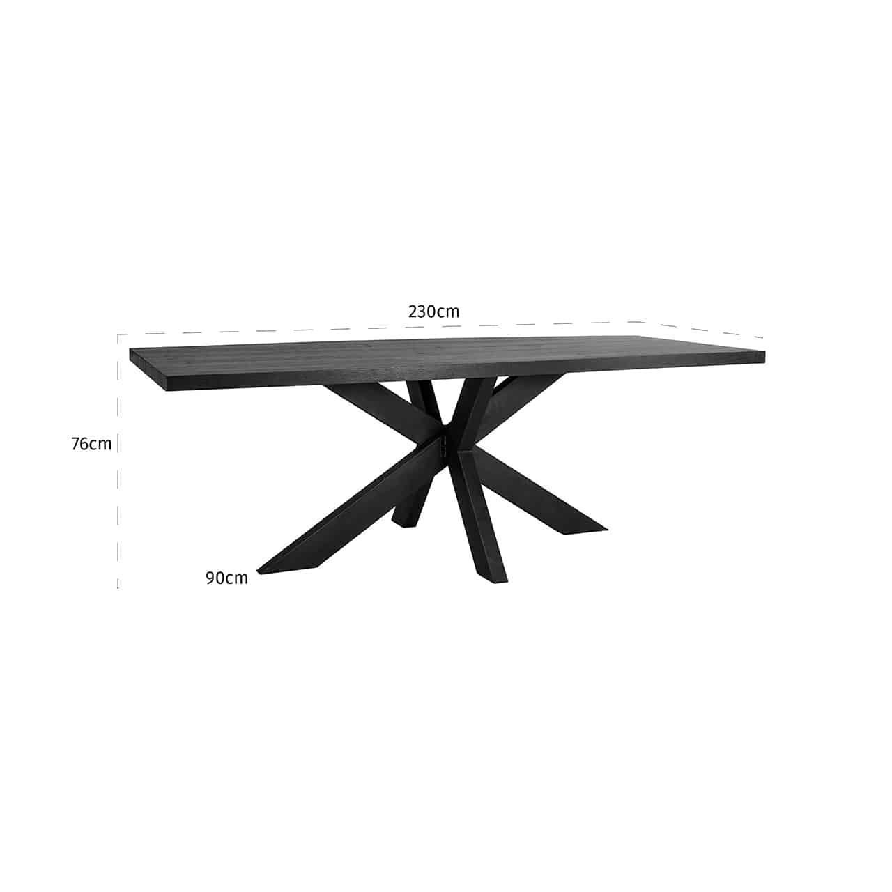 Coffee table Oakura blok H6506-blackrichmond