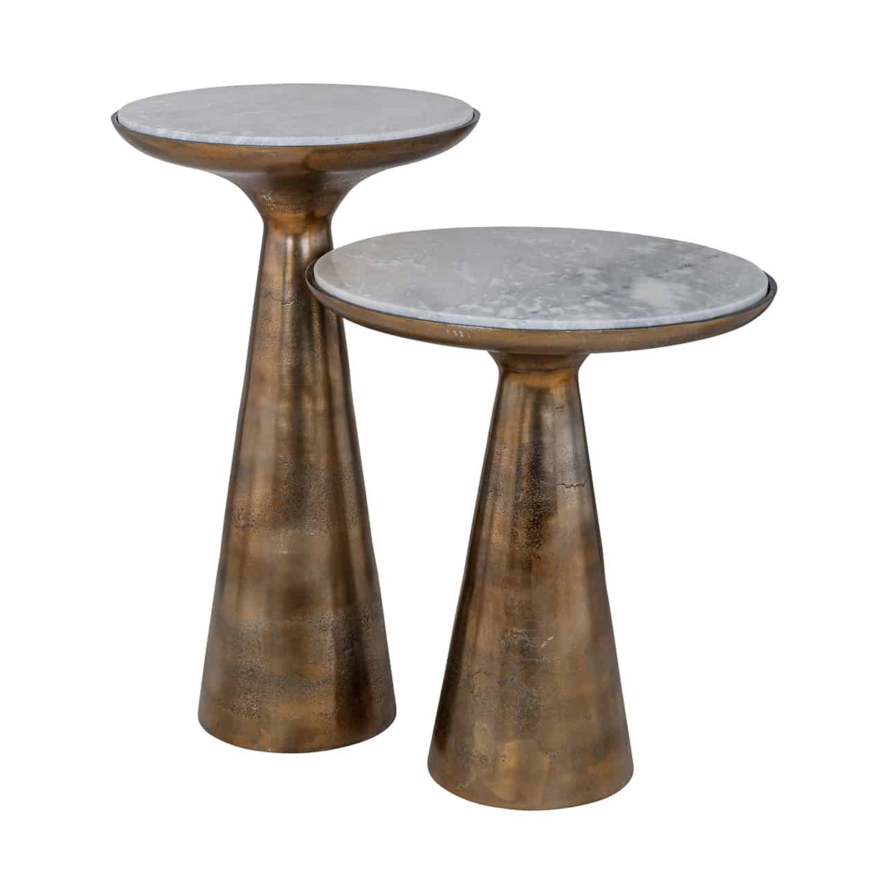End table Ethan 38Ø brushed gold825115richmond