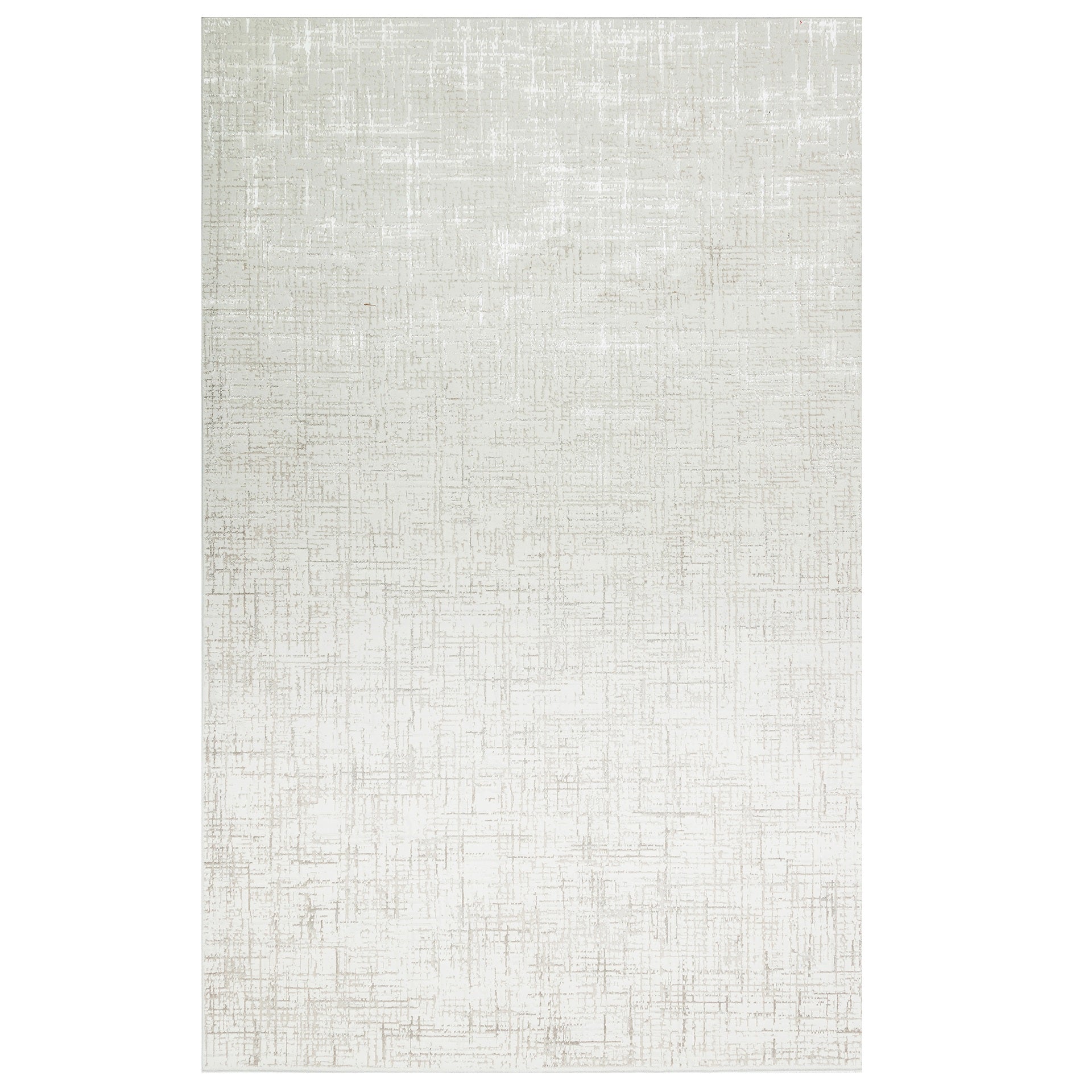 Teppich Byblos 200x285 cm im Elfenbeinton von Richmond; rechteckiger Teppich aus glänzendem Material.