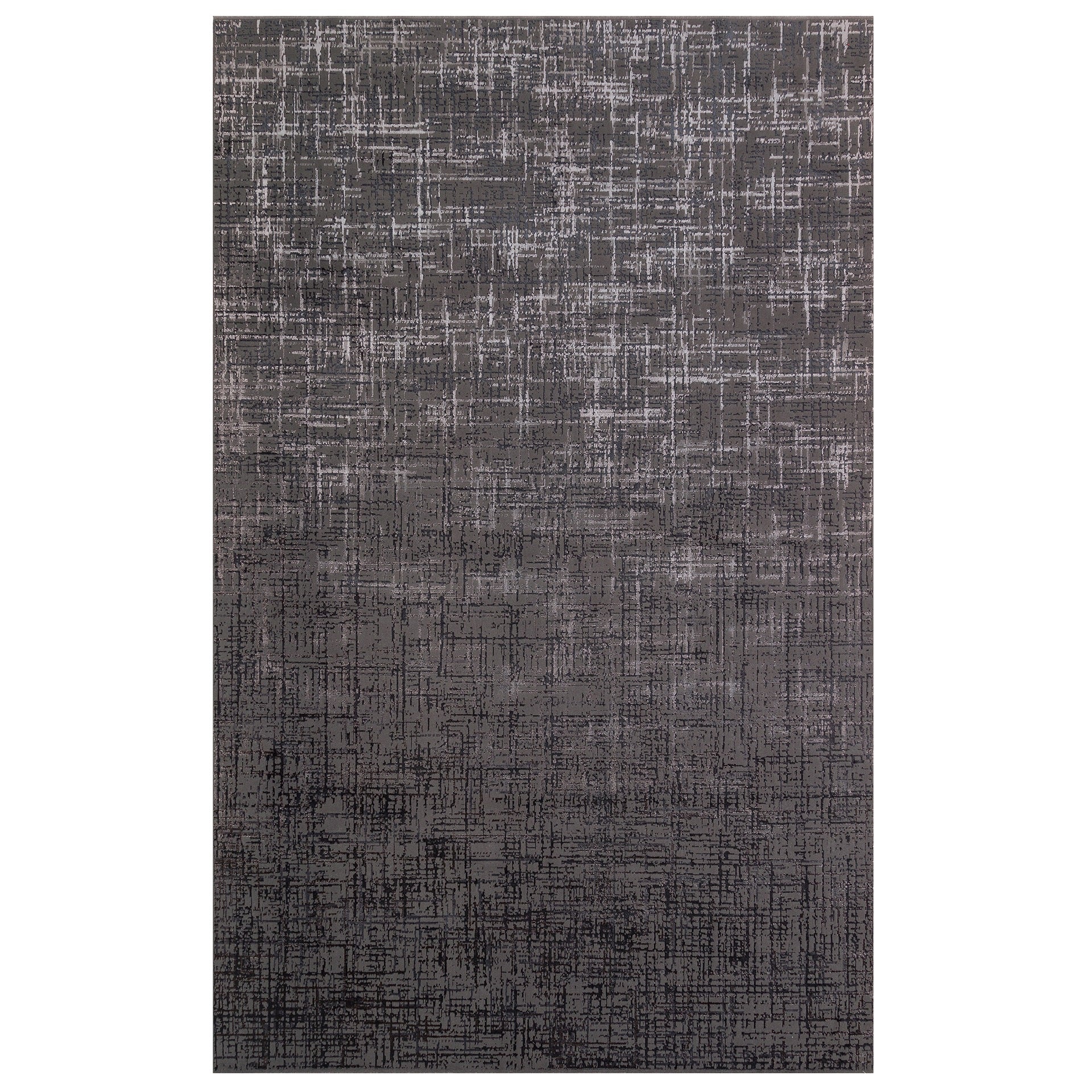 Teppich Byblos anthrazit 200x285 von Richmond; rechteckiger Teppich aus glänzendem Material.