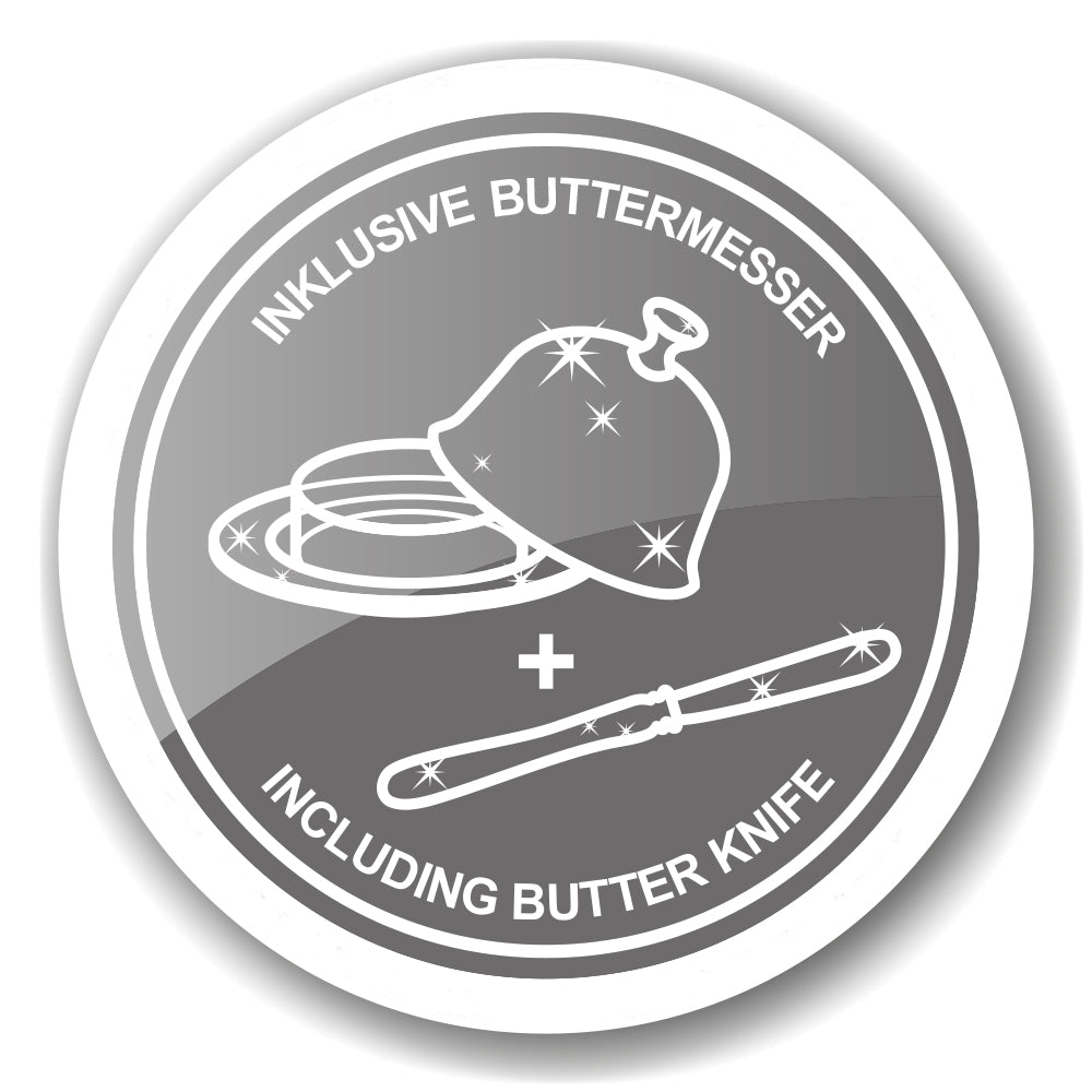 Butterglas mit Schmetterling Ø 14 cm - Edzard