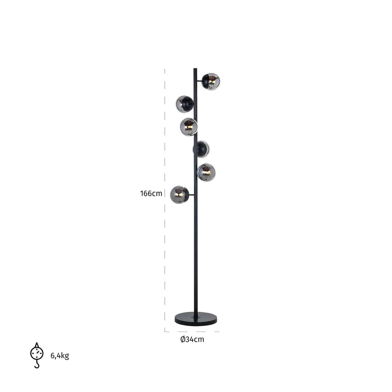 Floor Lamp Zola pinklb-0119richmond