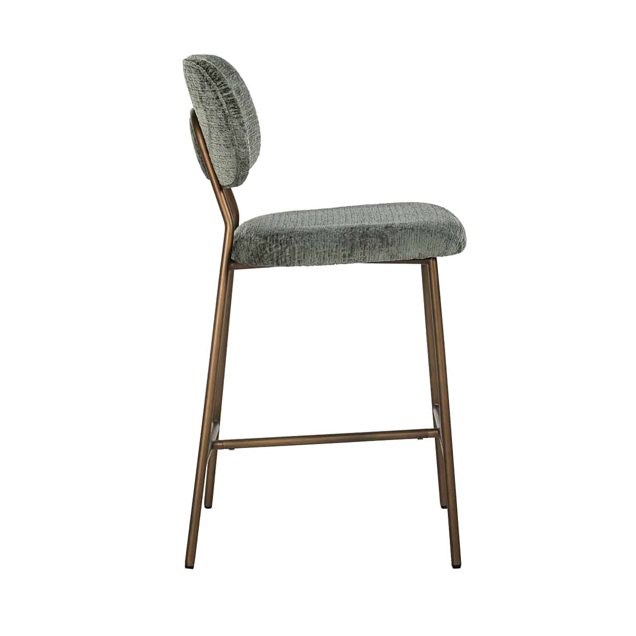 Counter chair Xenia thyme fusion / brushed gold legss4522-thyme-fusionrichmond