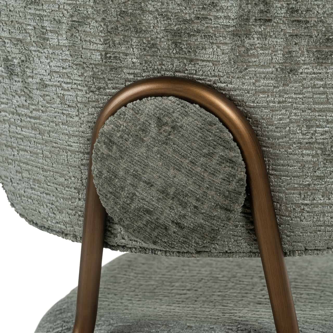 Counter chair Xenia thyme fusion / brushed gold legss4522-thyme-fusionrichmond