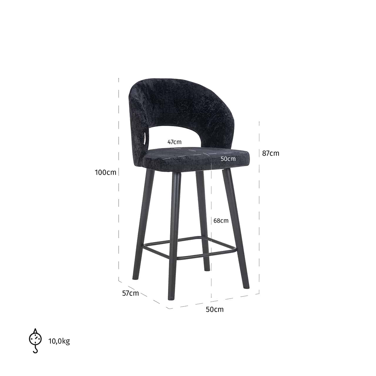 Counterchair Savoy black chenilles4561-black-chenillerichmond