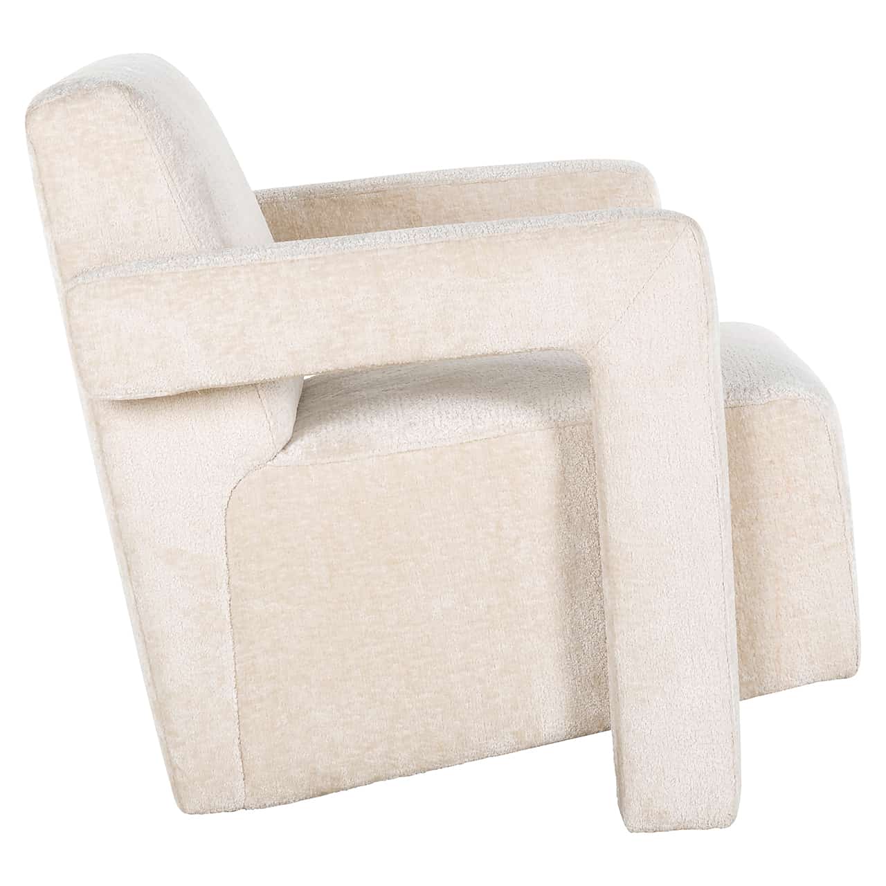 Easy chair Devanto white chenilles4577-white-chenillerichmond